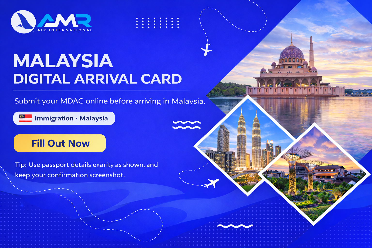 Malaysia Digital Arrival Card